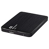 Western Digital My Passport Ultra - Disco Duro Externo extrafino (1 TB, USB 3.0), Color Negro