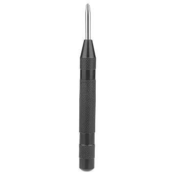 Automatic Center Hole Punch, Window Punch Window Breaker Loaded Center Hole Punch Impact Center Marker Scriber Tool for Plastics Glass Used in Police and Military Gear 03
