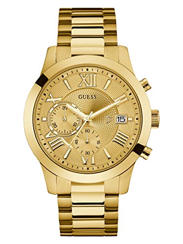 Image of Guess Men's Analog Dress Watch| Stainless Steel Case| 50M Water Resistance