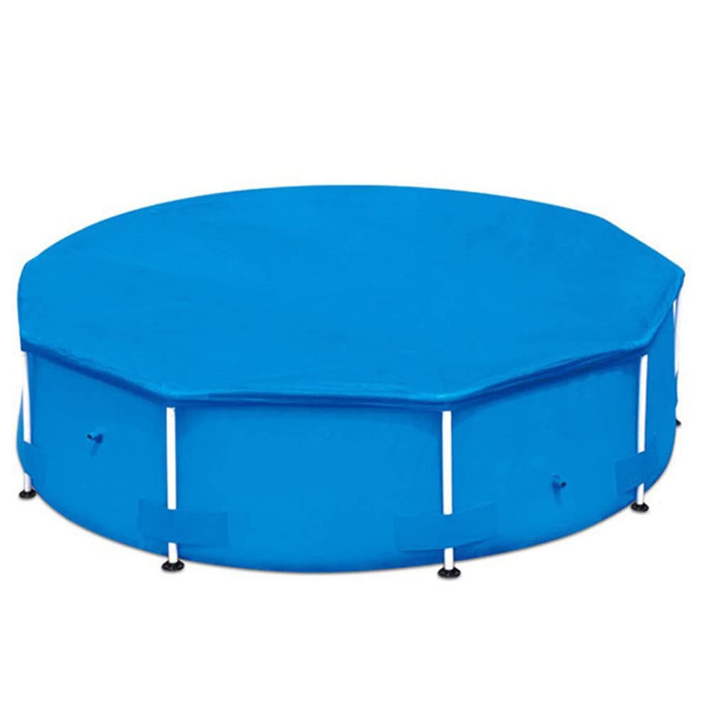 Copertura per Piscina Rotonda, Telo di Copertura per Piscina Rettangolare, Copertura Antipolvere per Piscina, Telone di Copertura per Piscina per Familiare Piscina, Piscina Fuori Terra 366x366cm