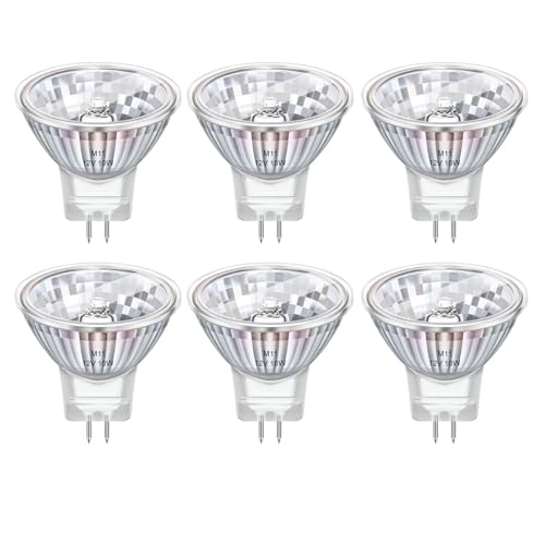 Blakapoo MR11 GU4 10W 12V Reflector Bulb, Dimmable Spotlight Bulbs 2 Pin Warm White 2700K, 35mm