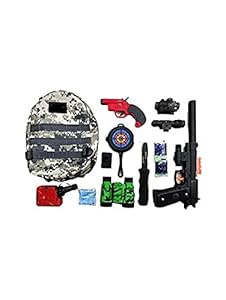 Gupta Creations Pubg Air Drop Bag and Helmet Set Toy