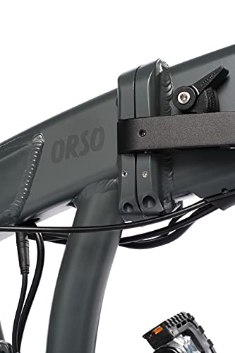 I-Bike Orso Ita99, Bicicletta Elettrica Ripiegabile Unisex Adulto, ‎‎Nero, 175.5 X 130.5 X 30.5 Cm - 15