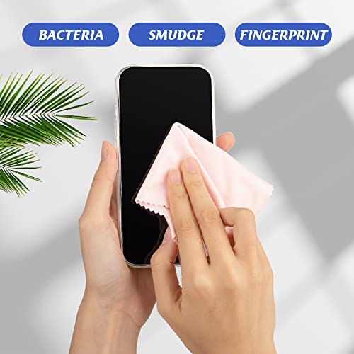 300 Pcs Glasses Cleaning Cloth Microfiber Glasses Wipes Assorted Colors Glasses Cloth For Cleaning Eyeglasses Camera Lens Cell Phones Laptops Lcd Tv Screens And More, 6 X 7 Inch #TOP3