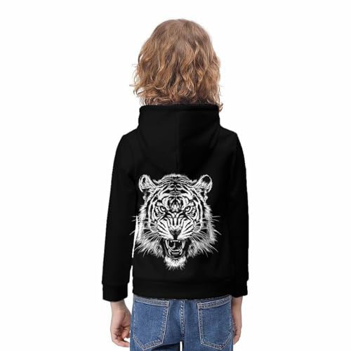 Sweat à capuche tigre imprimé 3D : fini les motifs qui s'effacent - 4