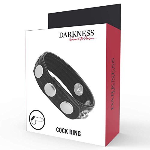DARKNESS SENSATIONS Darkness Leather COCKRING