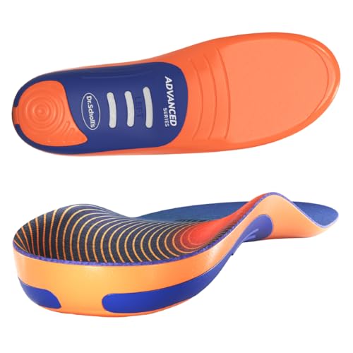 Dr. Scholl's Advanced Series Relief Plantillas Ortopédicas Profesionales H - Plantillas Todo-en-Uno para aliviar el dolor de la Fascitis Plantar, Soporte de Arco Efectivo y Máximo Apoyo para tus Pies