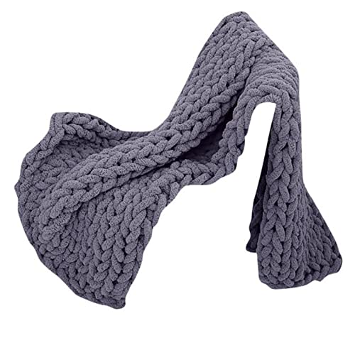 Couverture confortable pour canapé grand plaid tricoté pour vos soirées