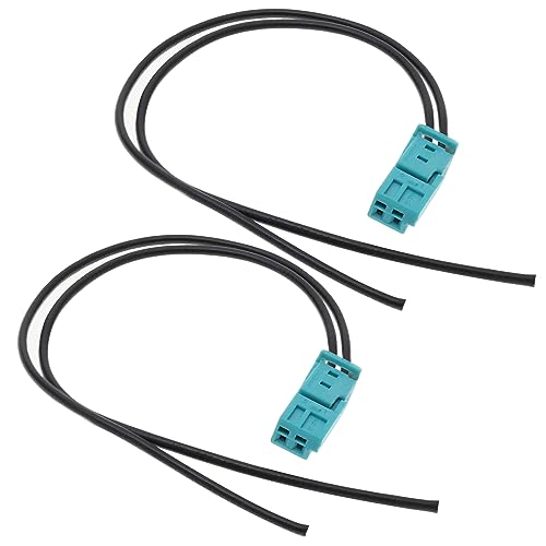 Cables de reparación de 2 pines para BMW con conectores hembra de repuesto de alta compatibilidad