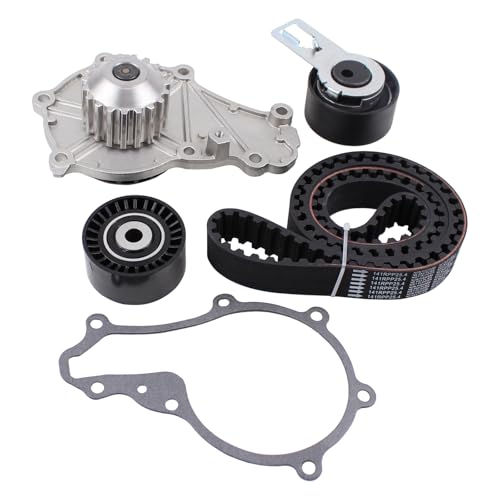HouYeen Pack of 5 Timing Belt Kit and Water Pump for Ci-troe