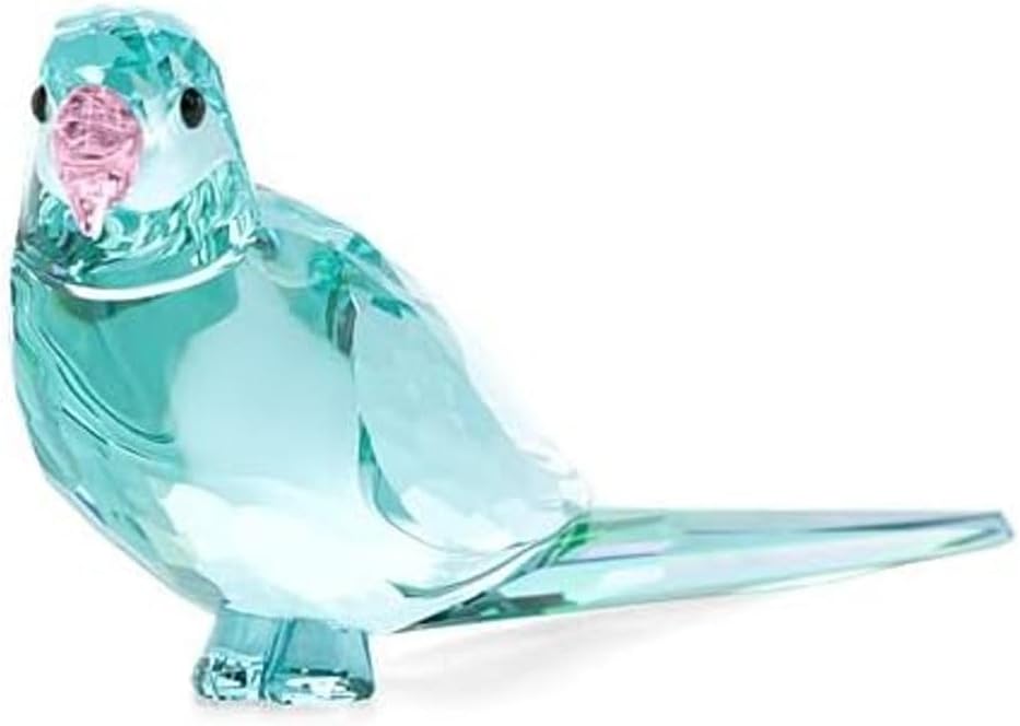 SWAROVSKI Crystal Jungle Beats Paco Blue Parakeet Figurine