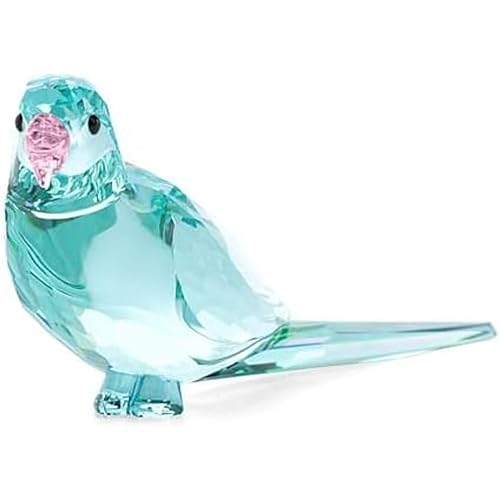SWAROVSKI Crystal Jungle Beats Paco Blue Parakeet Figurine