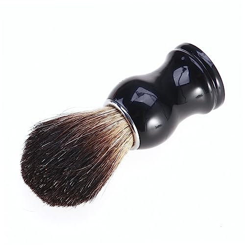 Housoutil softhair Cerdas macias escova de barba pincel de barba escova de barbear texugo antiquado