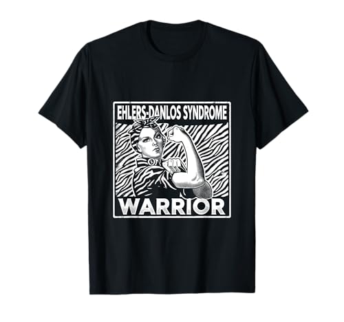GUERRERO DEL SÍNDROME DE EHLERS-DANLOS - Enfermedad Invisible - Zebra Camiseta
