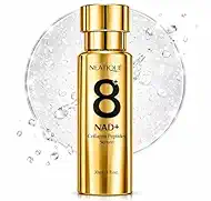 NAD+ Peptide Boosting Serum with Niacinamide & Hyaluronic Acid Collagen, 8AM/8PM Routine Firming Hydrating Face Serum for Radiant Glow for Fine Lines and Moisturing Skin, 1 fl oz (30 ml)