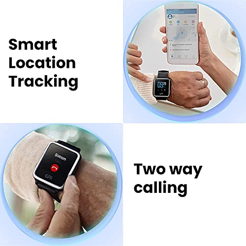 CPR Guardian III - SOS Persoonlijk Alarm Horloge met Fall Alert Detectie en GPS Locatie Tracking Zwart (Zwart) - Image 7