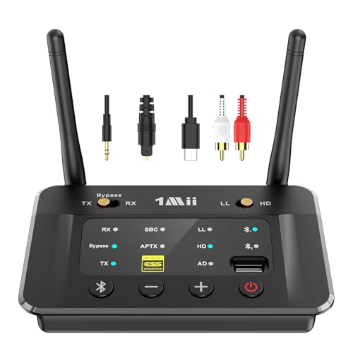 1Mii B03S Bluetooth 5.3 Transmitter Receiver