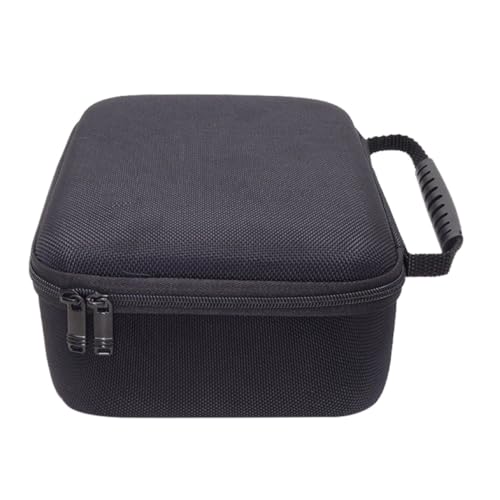 Estuche para cables de tela Oxford negro con gran capacidad portátil