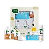 Mother Sparsh Gift Set For Babies | Combo Pack of 5 Baby Skin Care Essentials | Includes Baby Wipes, Baby Lotion, Baby Wash, Baby Bathing Bar & Baby Massage Oil