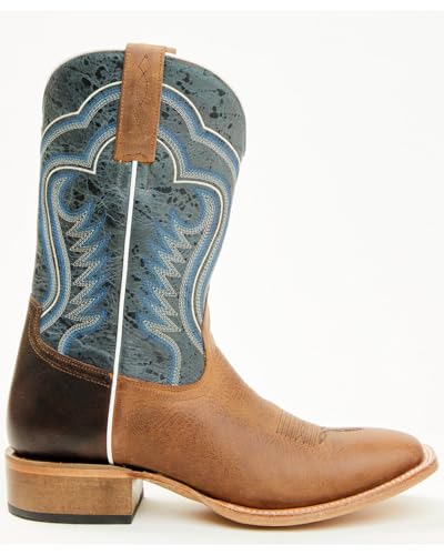 Cody James Men's Rover Blue Western Boot Broad Square Toe - Bcjsp25l32