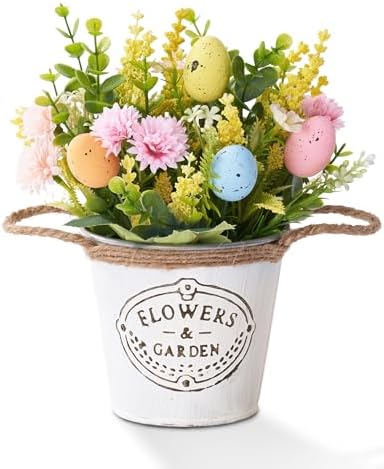 Easter Table Decorations, Centerpieces for Tables with Egg Artifi...