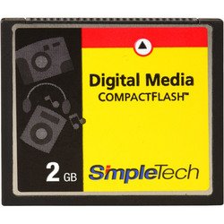 SimpleTech STI-CF/1GBT2 1GB CompactFlash Card