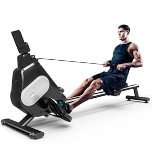 Jupgod Magnetic/Folding Rowing Machine for Home Use Rower Machine for Home Gym Office