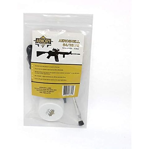 Pilots HQ Mobil 28 Grease Kit - 1/4oz (Specifically Sized for Gun Owners and Builders), Best Gun Grease and Trigger Grease. MIL-G-21164D Cover