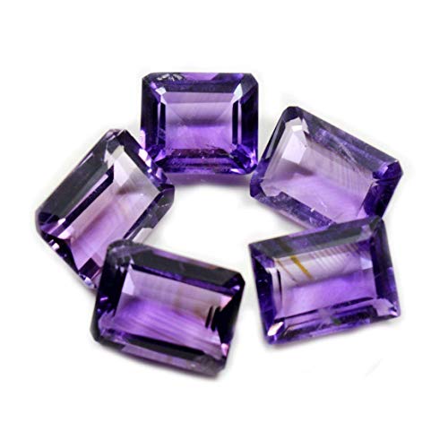 Pierre Améthyste Naturelle en Octogone | Cadeau Violet Protecteur pour Homme et Femme