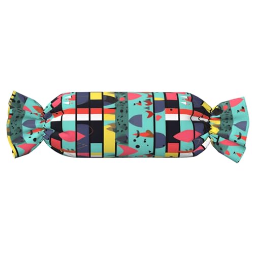Almohada de espuma viscoelástica negra 62.0x24.9 cm