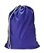 Large 28 X 38 Inch Heavy Duty Nylon Laundry Bag with Drawstring Closure, Assorted Colors and Designs