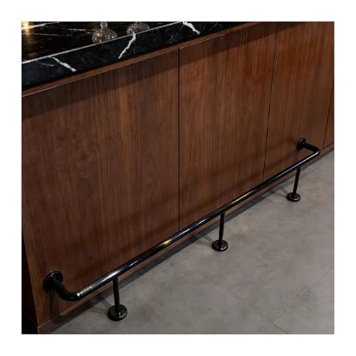 Repose-pieds de bar plat sous comptoir de cuisine et restaurant pour un confort optimal