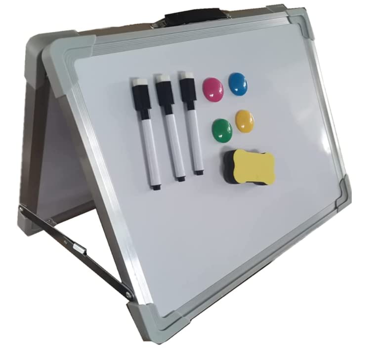 Kid's Portable Magnetic Foldable Whiteboard with Handle