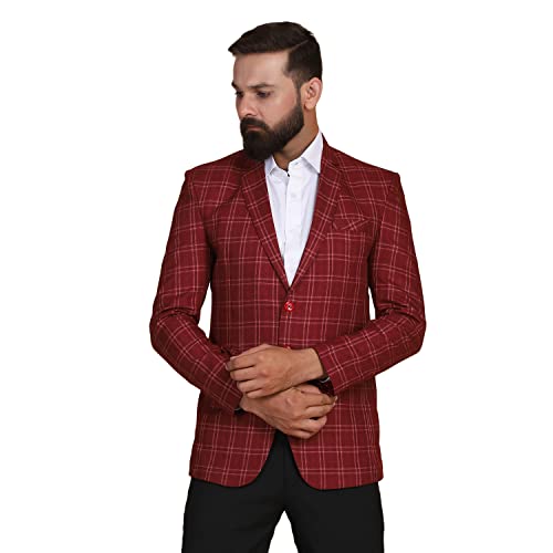 Image of TAHVO Grey Notched Lapel Blazer with Hanky