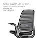 Steelcase Series 1 Office Chair - Ergonomic Work Chair with Wheels for Carpet - Helps Support Productivity - Weight-Activated Controls, Back & Arm Support - Easy Assembly - Licorice