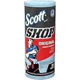 Kimberly-Clark 75130 SCOTT Shop Towel Roll, 55 Count (Pack of 1)