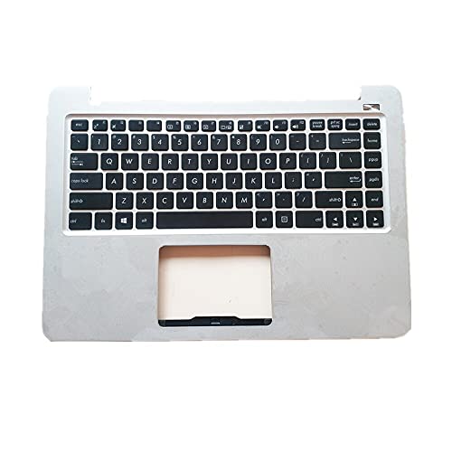 Clavier de remplacement ASUS U4000UQ blanc avec coque supérieure