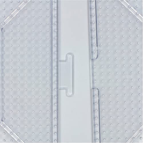 Perler Beads Large Square Pegboards for Kids Crafts, 4 pcs