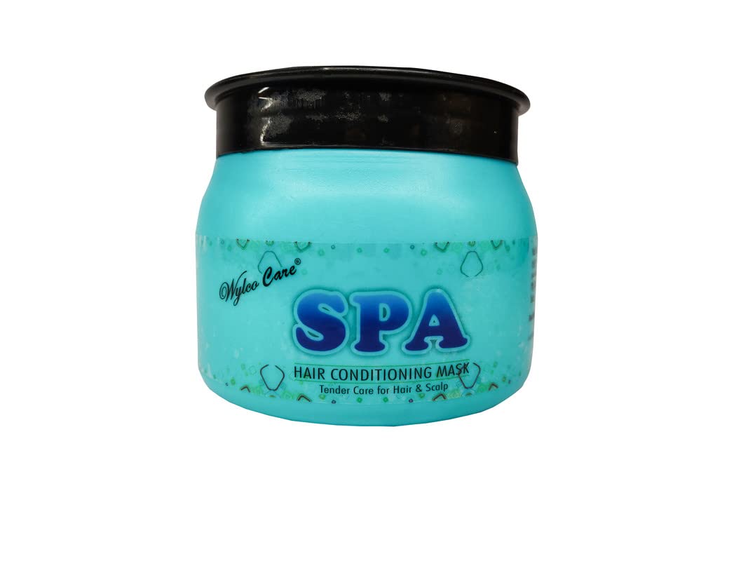 Wylco SPA Hair Conditioning Mask Tender Care for Hair & Scalp | Herbal Aloe Vera & Protein Hair Cream with Natural Extracts | Deep Nourishing, Anti Dryness, Instant Glow & Professional Hair Care