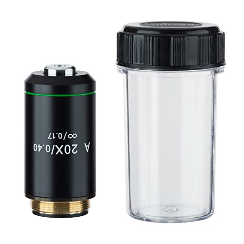 AmScope A20X-INF-B 20X Infinity Achromatic Microscope Objective