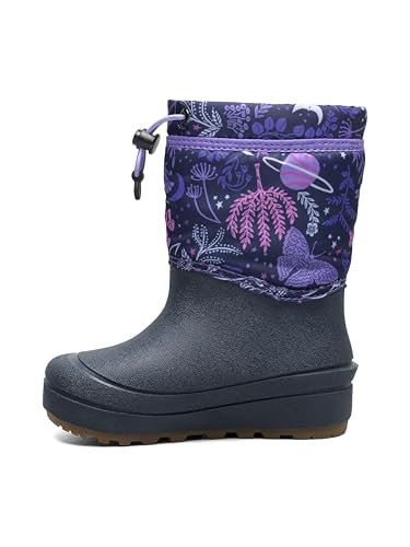 Bogs Snow Shell Boot, Indigo Multi, 7 US Unisex Big Kid