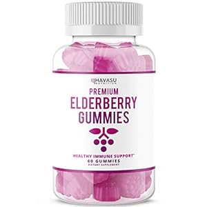 Sambucus Elderberry Gummies For Adults – Immune Support Gummies with Elderberry, Vitamin C and Zinc – Sambucus Elderberry Immune Support with Elderberry Extract – Berry-Flavored Gummies – Month Supply