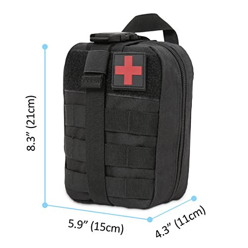 Sac médical tactique haute résistance avec attaches Molle robustes