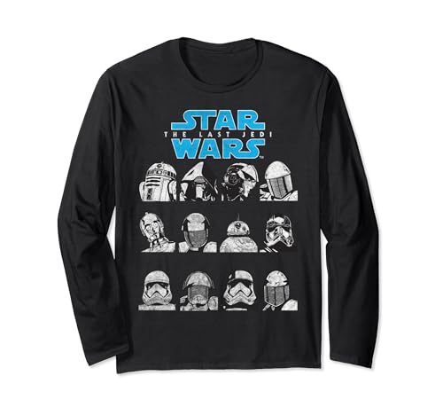 T-shirt manches longues Star Wars imprimé coton pour look geek quotidien