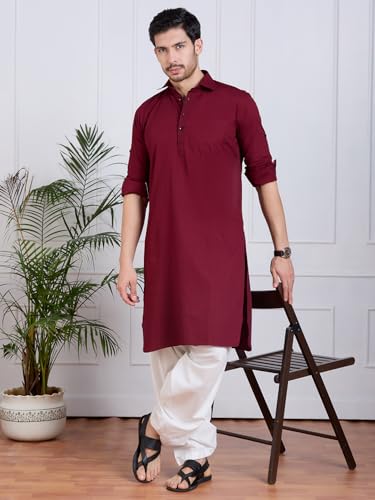 Image of Rajubhai Hargovindas Men's Premium Pathani Kurta
