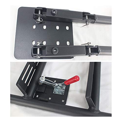 Jst Universal Fit Tail Gate Ladder Set Aluminium Alloy Tailgate Step Ladders Kit Fit For Trucks（41In，F150/Raptor/Ranger/Tacoma/Ram1500.） #TOP7