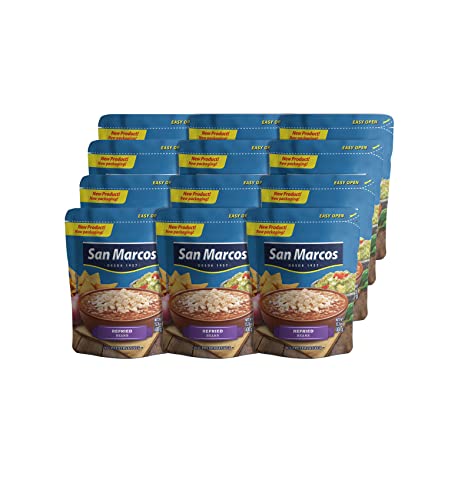 Image of San Marcos Refried Pinto Beans, 15.01 oz (Pack of 12)