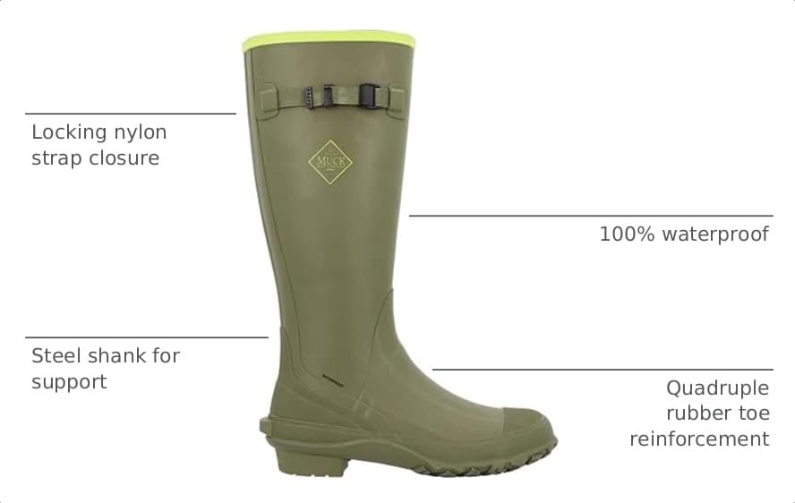 Image of MUCK Men's Harvester Tall Rubber Boot