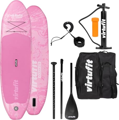 VirtuFit Supboard Ocean 275 – Rosa – Con accessori e borsa per il trasporto