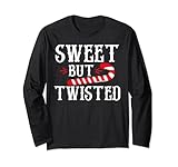 Photo Gallery dolce ma contorto divertente natale candy cane costume maglia a manica Photo Gallery dolce ma contorto divertente natale candy cane costume maglia a manica